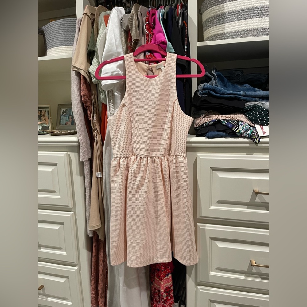 Pink cocktail dress